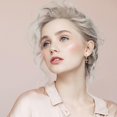 thumbnail image 4 of 2 Pairs Sliver Gold Plated Drop Dangle Cross Hoop Earrings for Women Crystal Trendy CZ Huggie Hoops Dangling Rhinestone Cross Earrings Opal Cross Earrings Leverback Jewelry Gifts DIY, 4 of 7