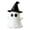Witch Hat Ghost, variant on Summercome Halloween Luminous Mini Ghosts Figures, 1.4 inch Little Resin Ghost, Tiny Ghost Glow in The Dark Miniature Figurines for Halloween, Micro Garden Dollhouse Decorations