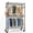 Gray, variant on Sailvan 640LBS Heavy Duty Rolling Clothes Rack, 47" Garment Rack with Wheels, Metal Freestanding Portable Closet, 2 Hanging Rods & 3 Shelves,White