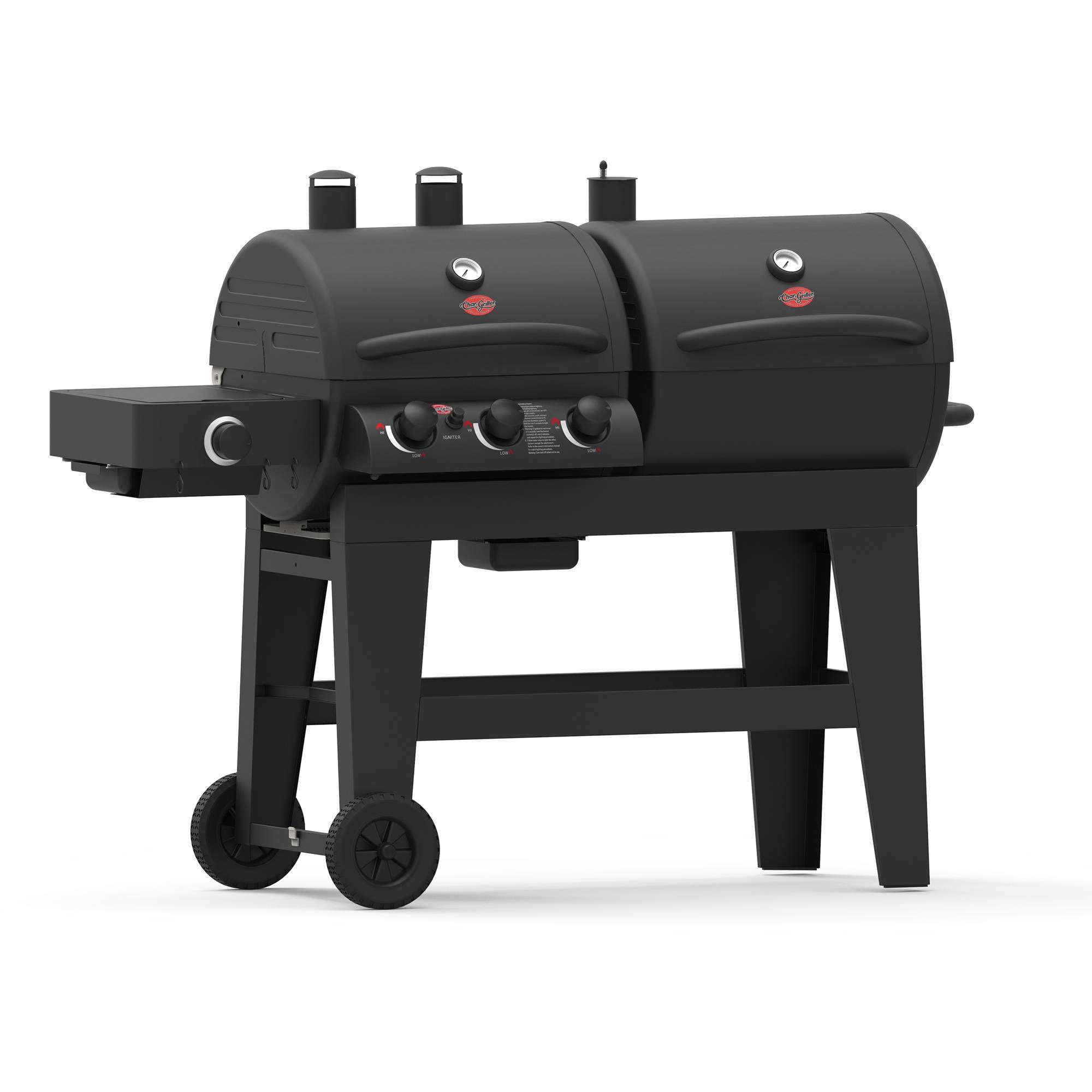 Char Griller Dual Function Gas Charcoal Grill Walmart