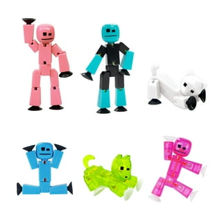 1pc Suction Cup Stickbot Toys Sticky Robbot Toys For Boys Funny Deformable  Action Figure Sucker Toys Kids Game Gifts Toys