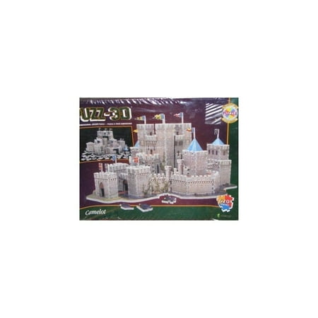 Wrebbit Puzz 3d Puzzle - Puzz 3D Camelot Puzzle, 620 pieces by Wrebbit by Wrebbit