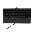 thumbnail image 1 of Teclado mecánico retroiluminado para juegos Interruptor azul Teclado ergonómico de 87 teclas, 1 of 8