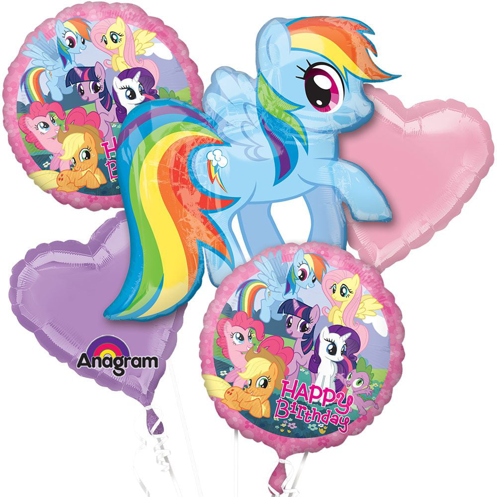 My Little Pony Balloon Bouquet (5 Pack)