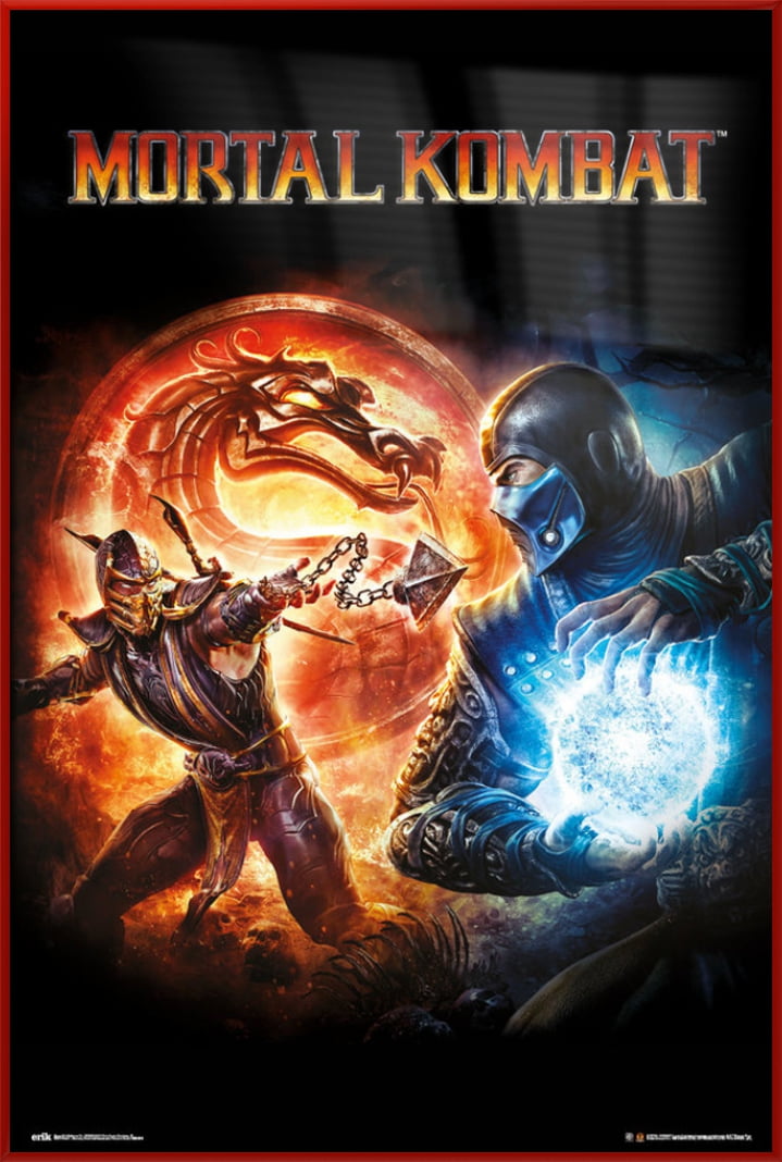 Mortal Kombat Movie Poster Print & Unframed Canvas Prints 