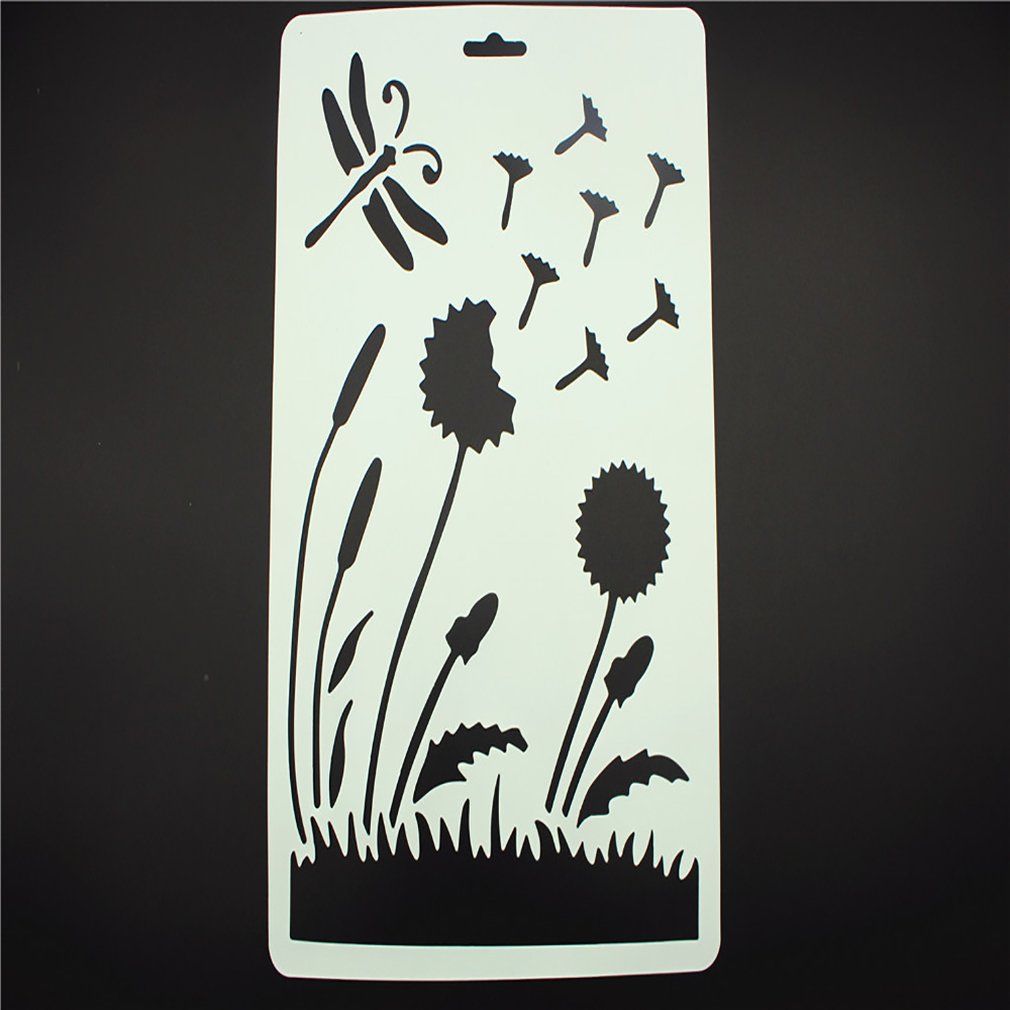 Home DIY Color Drawing Painting Stencils Templates for Kids Imagination