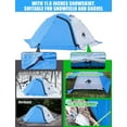 thumbnail image 2 of AYAMAYA 4 Season Backpacking Tent 2 Person Camping Tent Ultralight Waterproof All Weather Double Layer Two Doors Easy Setup 1 2 People Man Tents for Backpacker Outdoor Hiking Survival, 2 of 8