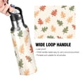 thumbnail image 4 of Yayeee 33oz Insulated Water Bottle Double Wall Stainless Steel with Flip Straw Lid, Green Autumn Leaves, 4 of 7