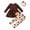 Z-brown1, variant on YESIMOLA Little Girls Clothes Toddler Kids Girls Outfit Christmas Prints Long Sleeves Tops Pants Hairabnd Set Outfits Toddler Girl Shirts Red 4-5 Years