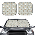 thumbnail image 2 of Yiaed Dog Riding Skateboard Print Car Front Windshield Sun Shade,Foldable Anti-UV Car Sunshade for Front Window for Most Vehicles-Small, 2 of 5