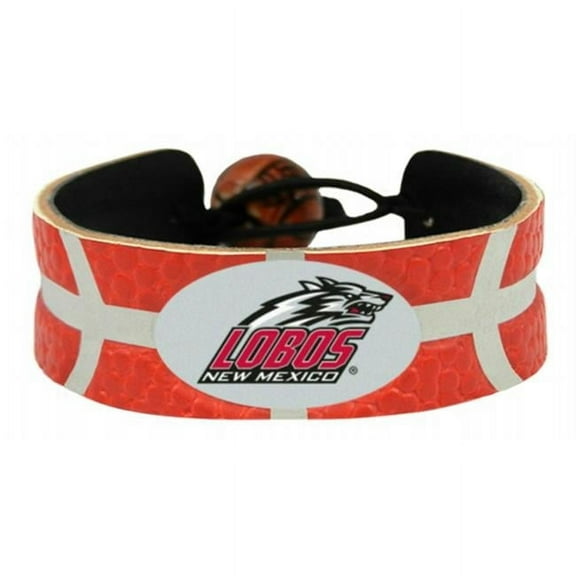 New Mexico Lobos Bracelet Team Color Basketball
