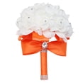 thumbnail image 1 of Guardurnaity Magnífico ramo de novia de plástico para bodas, duradero y elegante, de bajo mantenimiento durante más tiempo Ropa, zapatos y accesorios Miscelánea naranja, 1 of 6