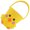 E chick basket, variant on Felt Basket for Kids and Family Holiday Decoration Gift Bag with Carrying Handle Candy Bucket Easters Accessories