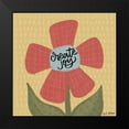 thumbnail image 2 of Larson, Lisa 20x20 Black Modern Framed Museum Art Print Titled - Create Joy Flower, 2 of 5