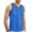 Dark Blue, variant on Men'S Tank Tops Solid Color Sleeveless Casual Side Wide Fork Fitness Sports Gar Loose Vest Tee Shirts Activewear,Green,L