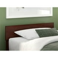 thumbnail image 2 of Pemberly Row Solid Wood Modern Twin Size Headboard in Walnut, 2 of 4