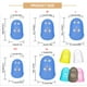 thumbnail image 5 of Seitruly Protectores de silicona para dedos de guitarra, resistentes al desgaste, multicolor, reutilizables, estirables, instrumentos musicales, Azul oscuro L 50piezas, 5 of 6