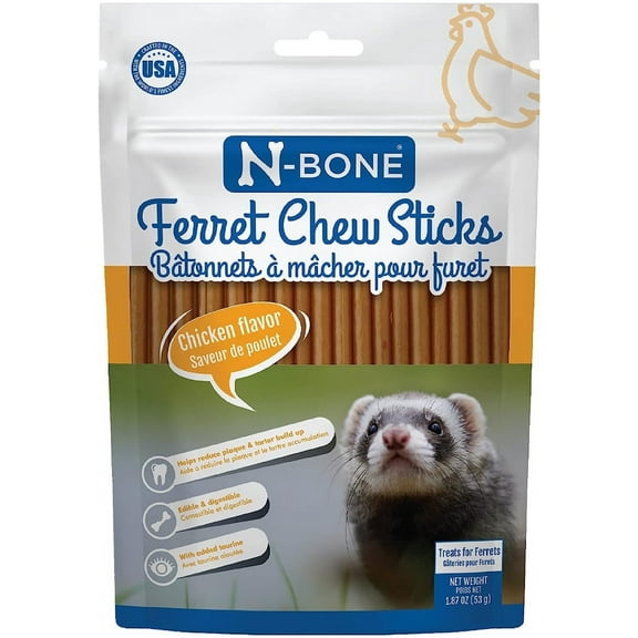 N-Bone Ferret Chew Chew Sticks Chicken Flavor