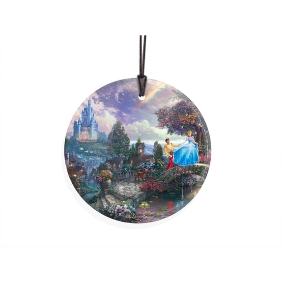 Disney (Cinderella Wishes Upon A Dream) StarFire Prints™ Hanging Glass Print SPCIR373
