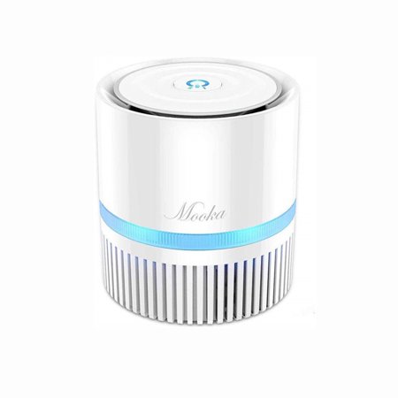 Mooka EPI810 3-in-1 True HEPA Indoor Home Air Purifier with Night Light