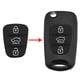 thumbnail image 4 of Almohadilla de goma de 3 botones para Hyundai Kia Flip Remote Car Key Shell (sin letra), 4 of 5