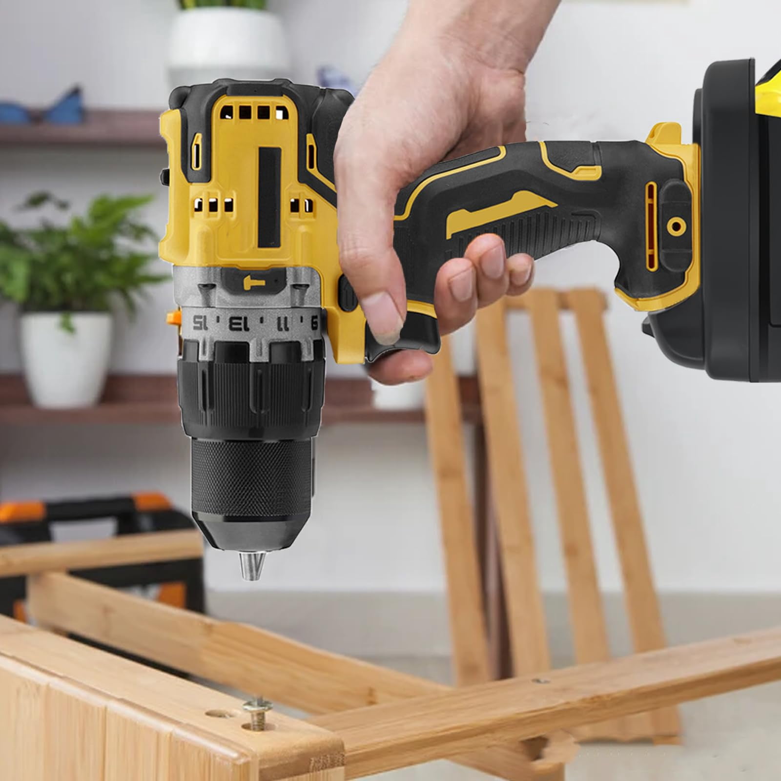 Adapter for DeW-alt 20V Battery to 12V Tool, Convert for DeW-alt 20V 60V Battery to 12v Battery, Work for DeW-alt 12V Cordless Tools (Only DM18DW12 Adapter Included)