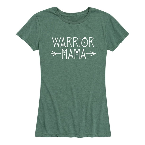Instant Message - Warrior Mama - Women's Short Sleeve Graphic T-Shirt ...