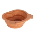 thumbnail image 5 of Cuenco plegable para perros de 600ml, cuenco portátil plegable multifuncional duradero para perros, color marrón, para senderismo y acampada, 5 of 5