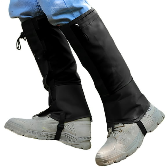 SHENERDA Gaiters for Hiking Waterproof Adjustable Sandproof Cover Trail Gaiters for Men Women Hiking Boot Snow Winter Shoe Trail Rain Running Mountaineering Ski usual