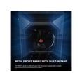 thumbnail image 3 of Rosewill ATX Mid Tower Gaming Computer PC Case Tempered Glass, Built-in 4X 120mm PWM Fans, Front Airflow Mesh, Up to 6 x120mm Fans, 340mm GPU/VGA, 360mm AIO/Radiator, 160mm CPU Cooler, 3 of 7