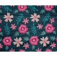 thumbnail image 4 of oneOone Polyester Lycra Fabric Leaves & Floral Artistic Printed Craft Fabric BTY 56 Inch Wide, 4 of 4
