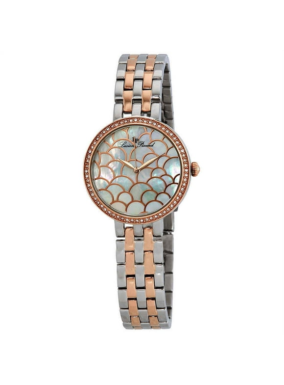 Lucien Piccard Ava Mother of Pearl Dial Ladies Watch LP-28022-SR-22MOP