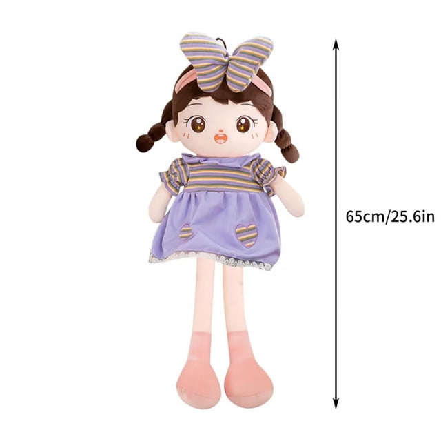 Xihbxyly Muñeco de Algodón de Peluche, Suave Cojín, Acogedor para Noches Frías, Artesanía Única Hecha a Mano, Regalo Perfecto para Mamás, Amigos, Halloween, Cumpleaños, Tamaño de 60 Cm, Decoración Có