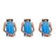thumbnail image 3 of Blusa Sin Mangas Sonducket Mujer Cuello Anudado Azul S 3piezas, 3 of 6