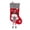 Red, variant on huayou Bright Red Felt Christmas Stocking with Gnome Reindeer Antler Doll, Star Pattern, for Indoor Mantel Front Wall Holiday Gift Candy Storage Decoration
