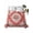 Multicolor, variant on Orange Red Boho Queen Size Flat Sheet, Wrinkleproof & Fadeproof Cooling Flat Bed Sheet Only, Vintage Flower Tribal Distressed Printed Breathable Soft Bedding Top Sheets 90 x 102 Inches