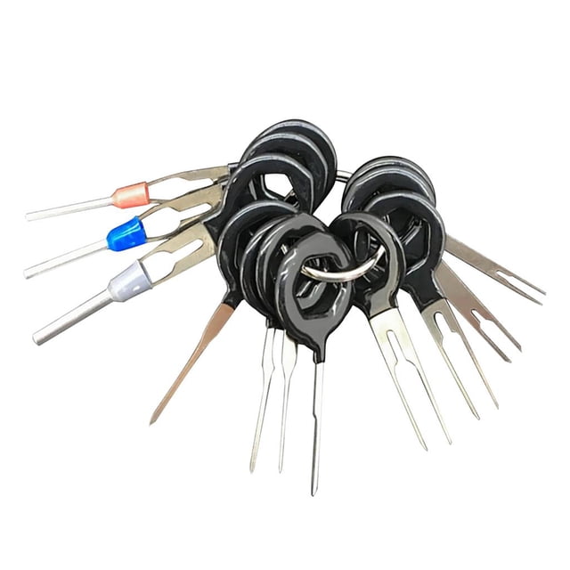 Kit de Herramientas de Extracción de Extractor de Terminales de Conector Eléctrico de Coche de 11 Piezas