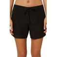 thumbnail image 4 of O'NEILL Womens Swim 5" Boardshort Bottoms Solid Black 11 New, 4 of 7