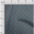 thumbnail image 1 of oneOone Silk Tabby Fabric Leaves & Floral Block Decor Fabric Printed BTY 42 Inch Wide, 1 of 1