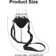 thumbnail image 2 of 26-27 4 Pack Wall Mount Wine Glass Holder For Home Bar Kitchen Decor, 2 of 5