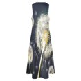 thumbnail image 4 of Dandelions Flying Long Dress Female Clothing Prom Dress Dress Women Elegant Luxury, 4 of 7