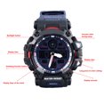 thumbnail image 4 of Waterproof Sports Watch, Second Stopwatch Men Digital Sports Watch Blue LED Backlight 12/24 Hour Format 50M Water   for Swimming, 4 of 8
