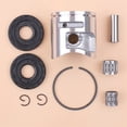 thumbnail image 5 of 44mm Piston Ring Oil Seal Needle Bearing Fit Husqvarna 445 E 450 450E Chainsaw, 5 of 6