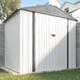 thumbnail image 2 of Devoko 6×8 ft.Patio Metal Shed, Lockable Garden Shed for Outdoor Backyard Patio Storage, 2 of 7