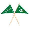 thumbnail image 1 of VOWFOO Golf Themed Toothpick Flags, 20 PCS Par 3 Let's Par-Tee Birthday Cocktail Picks Mini Stick Cupcake Toppers for 3rd Birthday Party Food Bar Decorations, 1 of 7