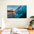 thumbnail image 3 of Elephant Stock Morning Wave Wall Art - Beach Canvas Canvas By Lucas Moore - 12" x 8", 3 of 8