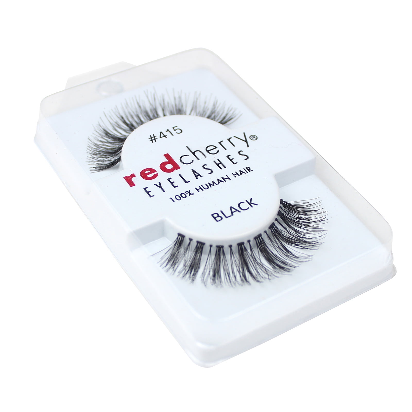 Red Cherry 100 Human Hair False Eye Lashes Fake Eye Lashes 415 Ivy