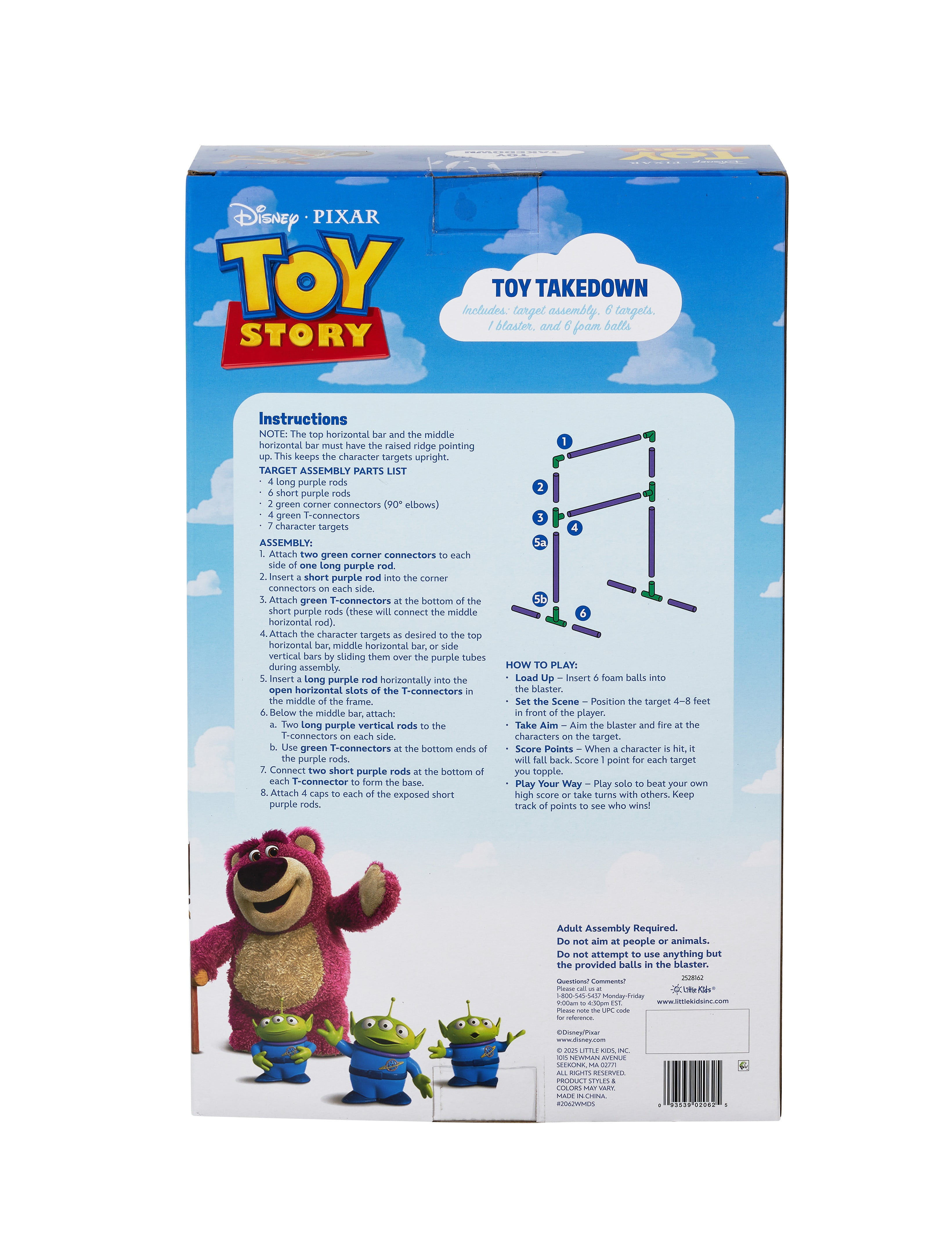 Little Kids Inc. Disney Toy Story Target Game for Kids