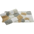 Chesapeake Pebbles 2 pc Spa Bath Rug Set (20"x32" & 20"x32")