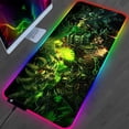 thumbnail image 2 of Alfombrilla de ratón RGB World of Warcraft Anime para Gaming, alfombrilla de escritorio para ordenador portátil Varmilo, accesorios para jugadores de PC, alfombra para Gamer LIUWENJING unisex, 2 of 2